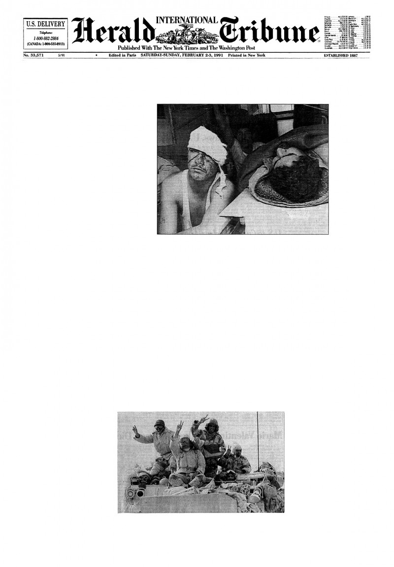 Herald Tribune, January 18-February 28, 1991 (Detail)