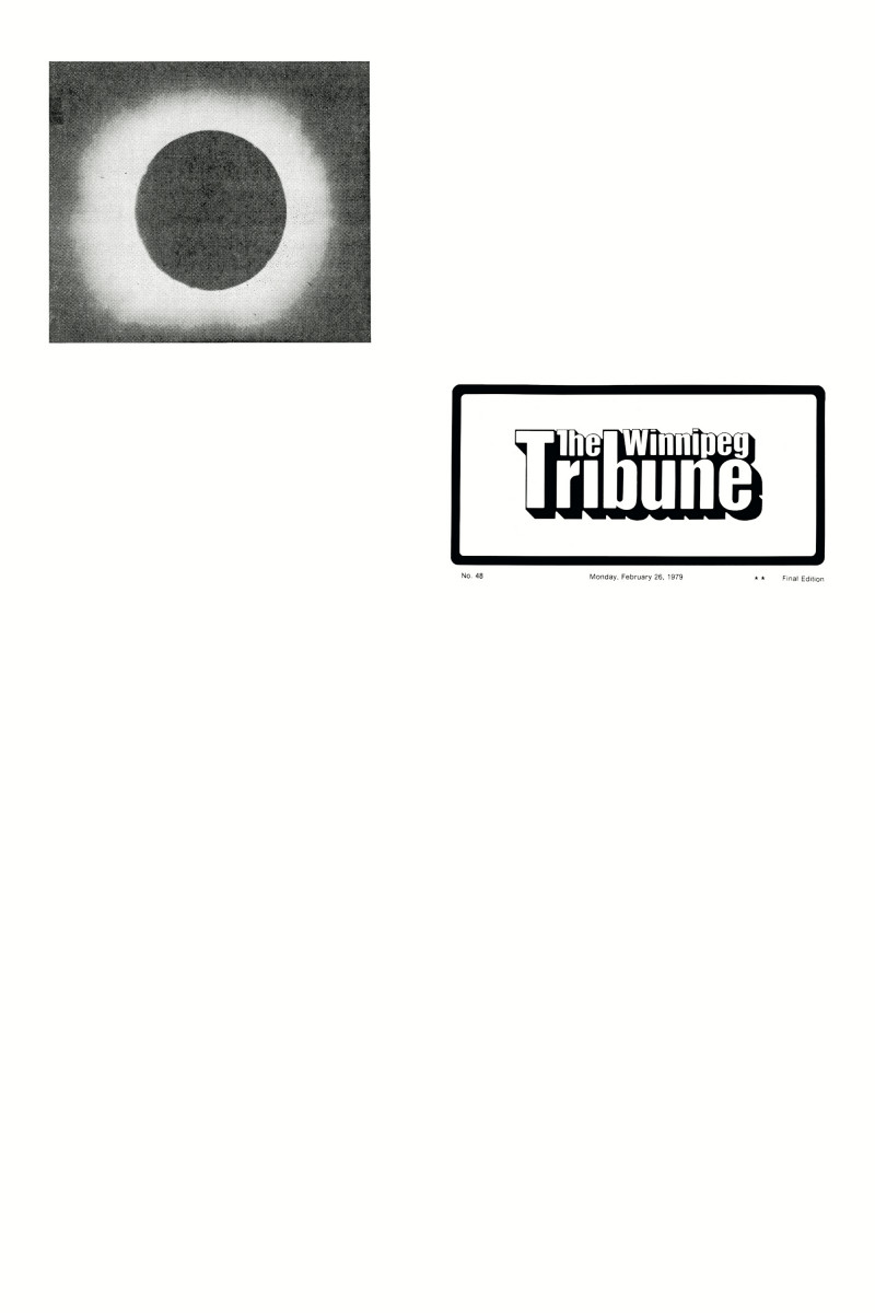 Arc of Total Eclipse, February 26, 1979 (Detail)