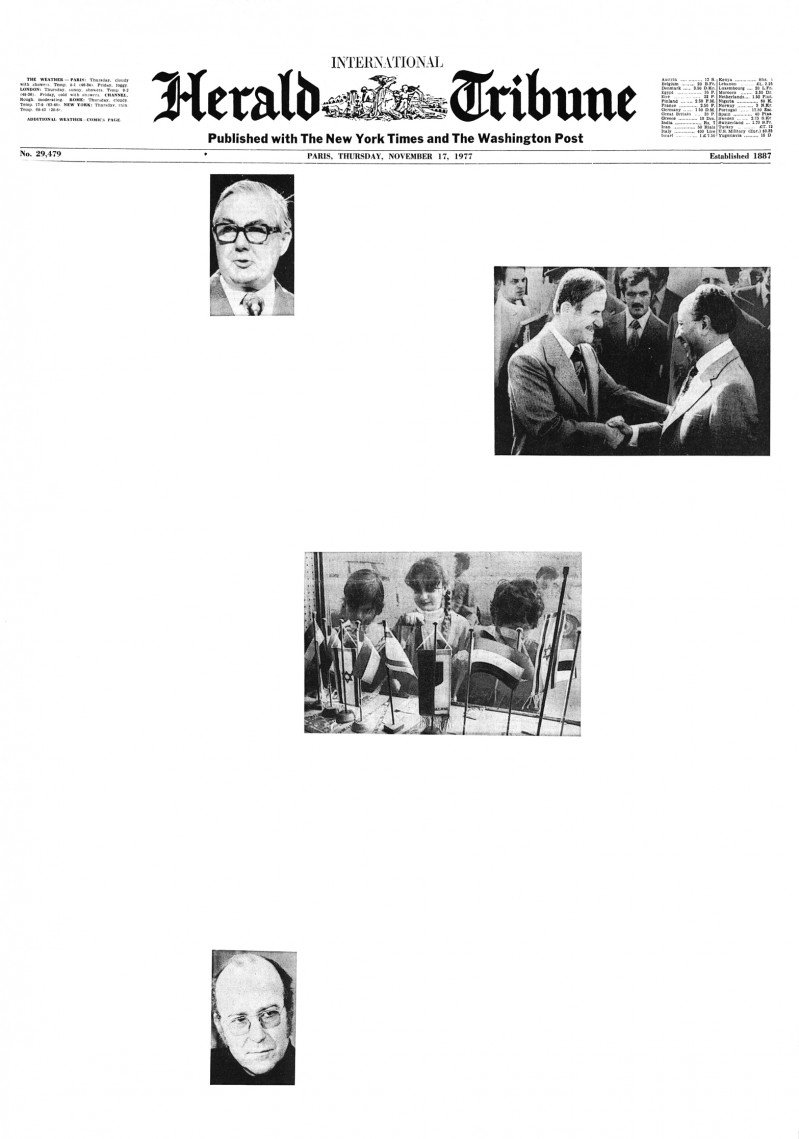 Herald Tribune, November 1977 (Detail)