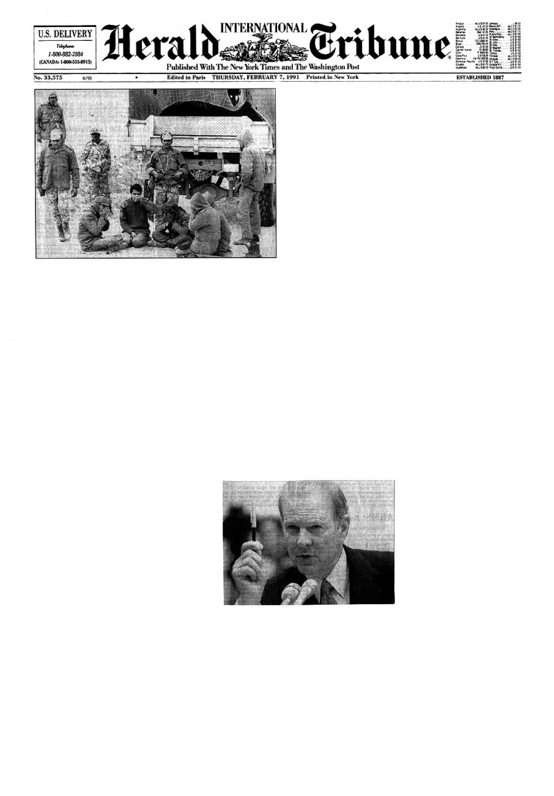 Herald Tribune, January 18-February 28, 1991 (Detail)